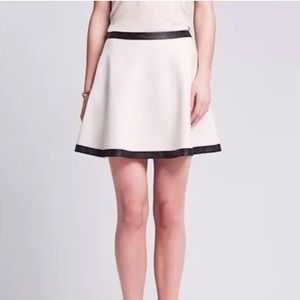 NWT Banana Republic Faux Leather Lined Skirt
